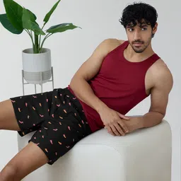 XYXX Men Printed Combed Cotton Splash Boxers- XYBOX79 image 2