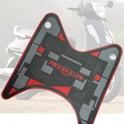 cmtread Access 125 Premium Quality Foot Mat Suzuki Access 125 Two Wheeler Mat image 3