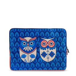 Chumbak Unisex Blue Printed Laptop Sleeve-picture-17