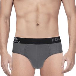 Pepe Jeans Men Grey Solid Mod Briefs 8904311303114-picture-8