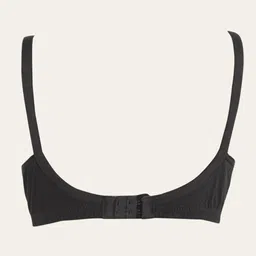 DressBerry Black Solid Everyday Bra - Full Coverage Non-Wired Non Padded image 2
