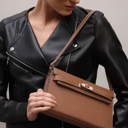 VERO MODA Women Brown Sling Bag-image-32