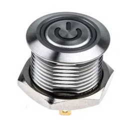 RS PRO Illuminated Push Button Switch Momentary 16 mm Cutout SPST Red LED 36 V DC, 1759189 image 4