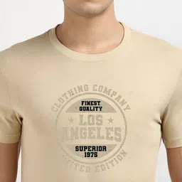 Moda Rapido Men Typography Printed Round Neck Cotton T-shirt image 4