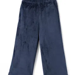 UCB Knit Solid Color Track Pant - Navy Blue image 1