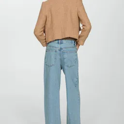 MANGO Tweed Tailored Jacket image 3