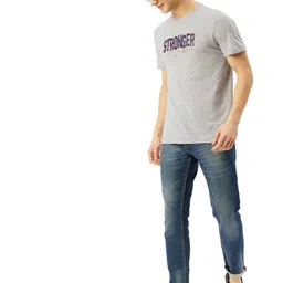 AMSWAN Men Typography Printed T-shirt image 4