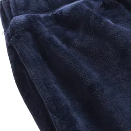 UCB Knit Solid Color Track Pant - Navy Blue image 3