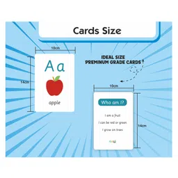 KYDS Play My First Learning Pack 6 Set of 36 Double sided Flash cards, Marker Pen, Stickers, Colouring Sheets image 4