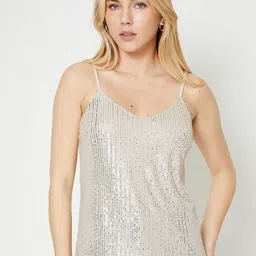 DOROTHY PERKINS Sequined Strappy Top-picture-46