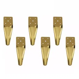 Atom 100 mm (4 inch) Stainless Steel Gold Sofa Legs, SL-1015-GOLD-04-106 (Pack of 6)-image-1