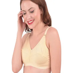 Ninteen-69 Women Beige Full Coverage Bra image 4