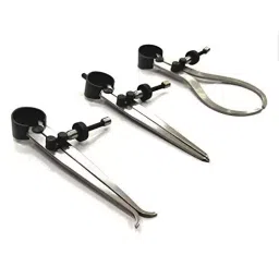 Assorts Divider, Inside & Outside Caliper Set Quality Tool Steel 100 mm (4 Inch) (Pack of 3) image 3