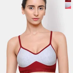 Samvar Multi Cotton Non-Wired Non Padded Minimizer Bra-picture-16