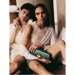 MIRAGGIO Green Savannah Clutch for Women (S)-image-37