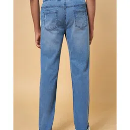 Coolsters by Pantaloons Cotton Distressed Mild Washed Jeans - Blue image 3