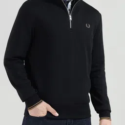 Fred Perry Mock Collar Long Sleeves Sweatshirt-image-71
