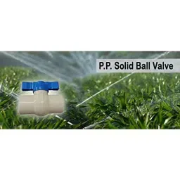B K JAGAN & CO Polypropylene Solid Ball Valve, 65 mm/75 x 2.1/2 inch image 2