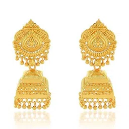 DZINETRENDZ Geometric Jhumkas Earrings-picture-19
