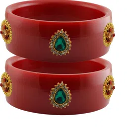 Vidhya Kangan Women Red Bangle-picture-17