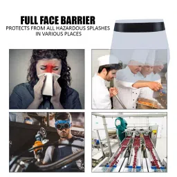 Oriley Reusable Face Shield with Adjustable Elastic Strap OR-FCM0E image 3