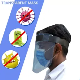 Oriley Reusable Face Shield with Adjustable Elastic Strap OR-FCM0E image 4