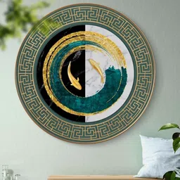 Livin'luxe Multicoloured MDF Other Wall Paintings-picture-10