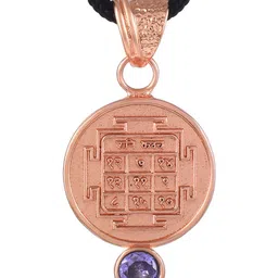 MEMOIR Copper-Plated Circular Pendants with Chains-picture-25