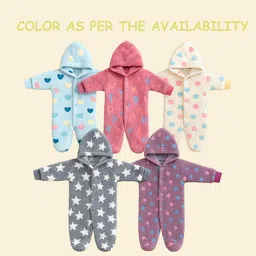 Fareto Kids Pack Of 2 Printed Sleepsuit image 3