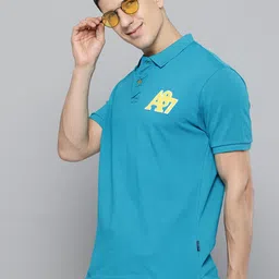 Aeropostale Polo Collar Pure Cotton T-shirt-picture-41