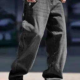 BREXX Men Smart Regular Fit Mid-Rise Light Fade Stretchable Jeans-picture-37