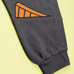 KiddoPanti Boys Printed Mid-Rise Joggers image 4