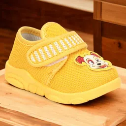Lil Lollipop Dog Applique Musical Booties - Mustard Yellow-picture-10