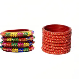 zsp Multi Glass Artificial Stones Bangle-picture-19