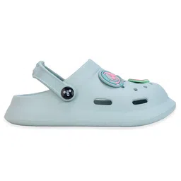 Toothless Candy Applique Detailed Slingback Clogs - Mint image 4