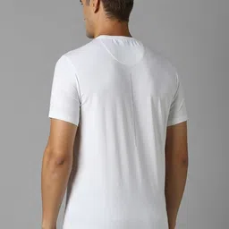 Louis Philippe Sport Men Graphic Printed Round Neck Cotton Slim Fit T-shirt image 4