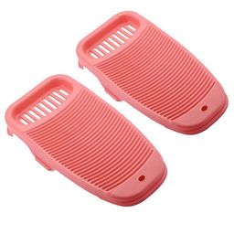 Kuber Industries Pink 2 Plastic Bath Accessories Set-picture-41