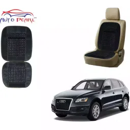 Auto Pearl BSG2P120 Polyester, Cotton Vehicle Seating Pad For Audi Q5 Grey, 2 pc image 2