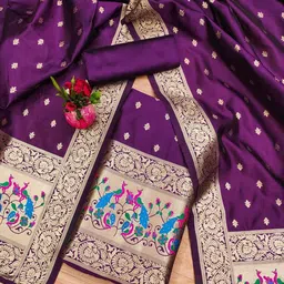 Panzora Unstitched Dress Material-picture-37