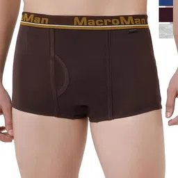 Rupa Macroman Men's Cotton Assorted Solid Mini OE Trunks-picture-21