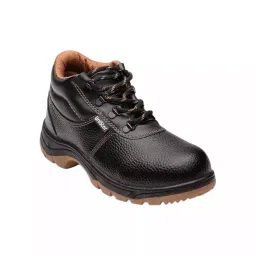 Unistar Steel Toe Safety Shoes PVC Sole High Ankle Leather Black Size UK 9, Captain-picture-14