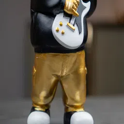 ghar art Black & White Figurine Showpiece image 4