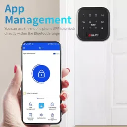 GOLENS Smart Bedroom Knobs Fingerprint Biometric Door Lock App Control, X35 image 4