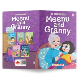 maple press Story Book for Kids First Reader Illustrated Phonic stories Pack of 6 Books -English image 2