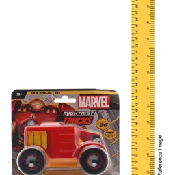 Marvel Pull Back Monster Truck Hulkbuster - Red image 3