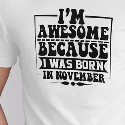 Seekbuylove Men Typography Printed Bio Finish T-shirt image 2