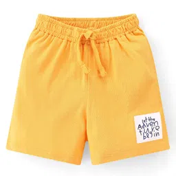 Babyhug Cotton Knit Striped Shorts Pack of 3 - Multicolour image 4