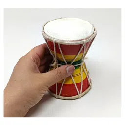 A&A Kreative Box Wooden Damru Toy -Hand Crafted image 4