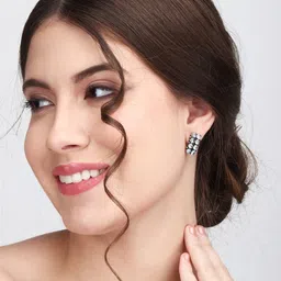 Anvik Geometric Drop Earrings image 4