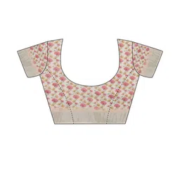 Libas Floral Saree With Blouse Piece image 3